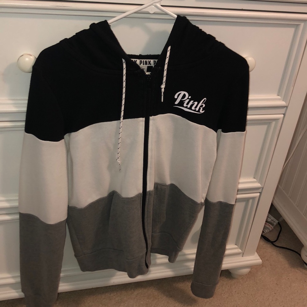 “Pink” Black, White and Grey,  jacket